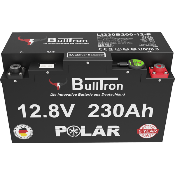 BullTron 150Ah BASIC, LiFePO4, Untersitz
