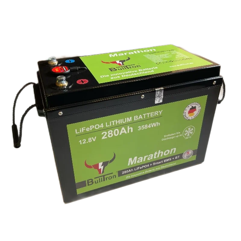 280Ah 12V Lithium Batterie LiFePO4 Akku BMS 6000+ Zyklen Wohnmobil  Solaranlage